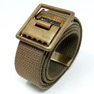 WWII Belt Buckle Brass KREW US Marines Army Military Vintage Original
